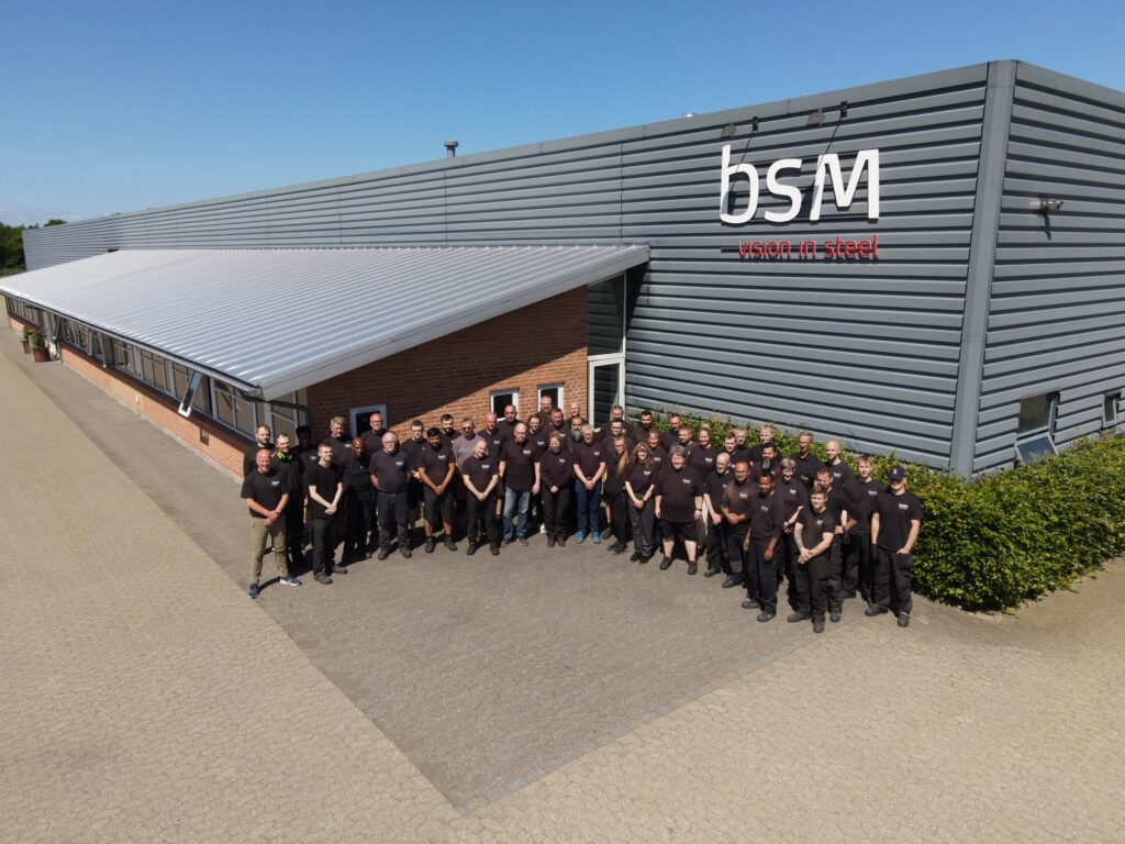 BSM hovedkontor med alle medarbejderne